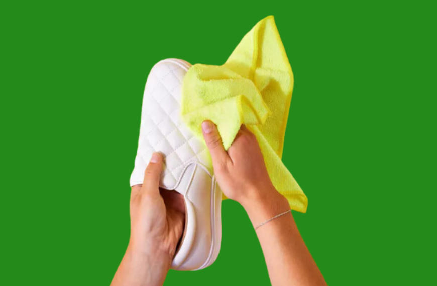 Wipe and Dry Shoes