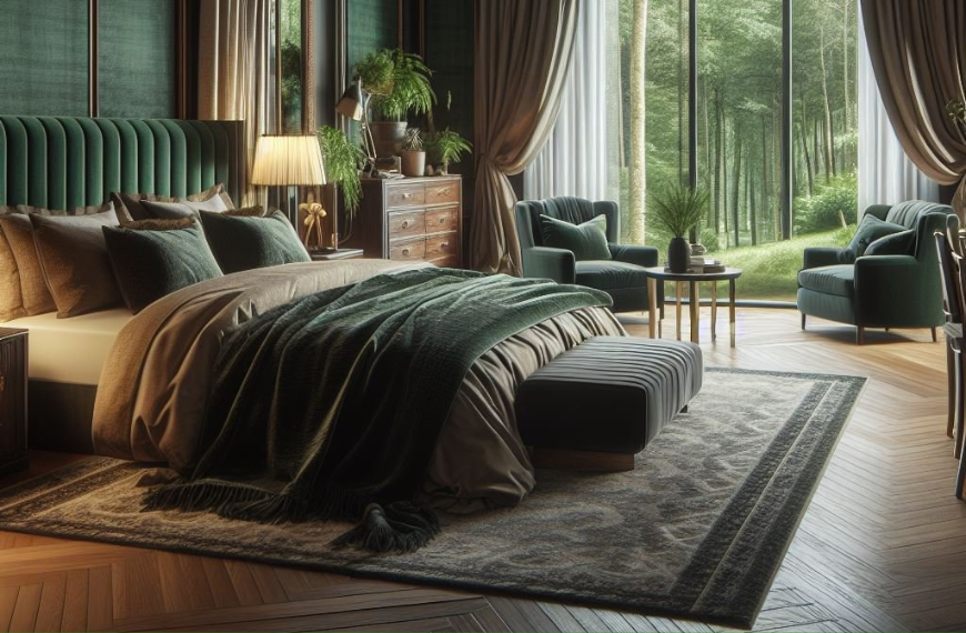 Dark Green Bedroom Ideas