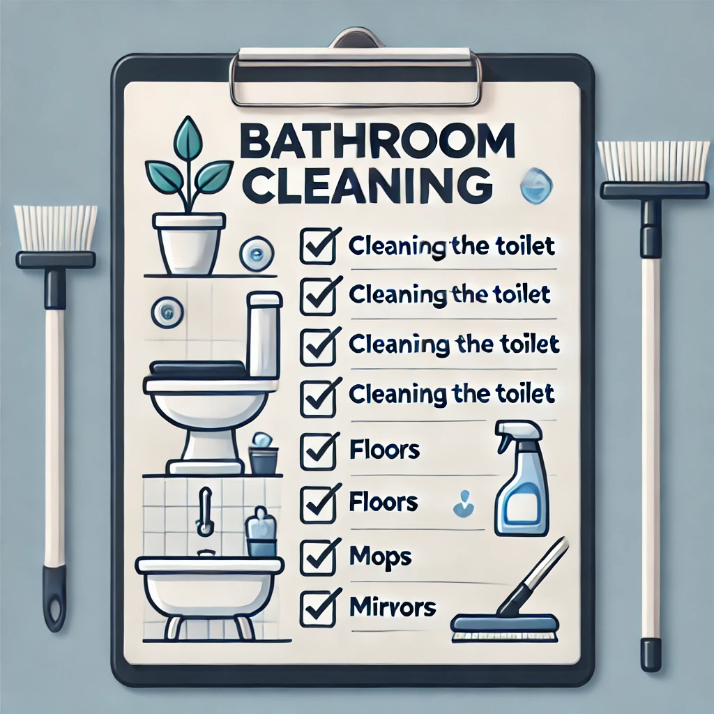 Bathroom Cleaning Checklist