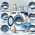 How to remove soap scum from a washing machine