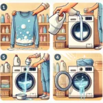 How to remove soap scum from clothes